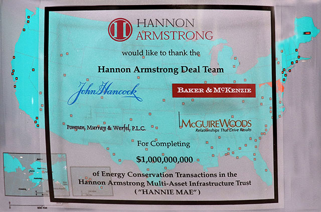 Hannon Armstrong Hannie Mae award image